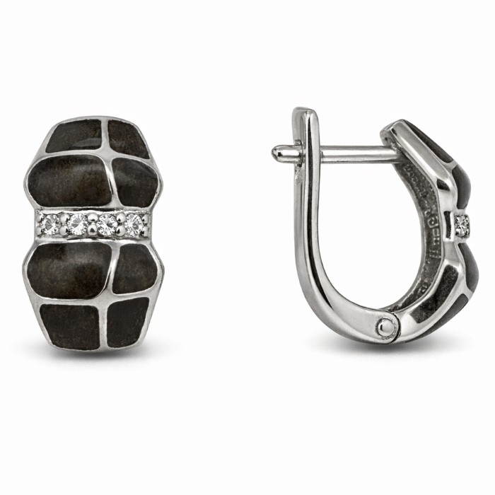 Серьги из серебра 911020131