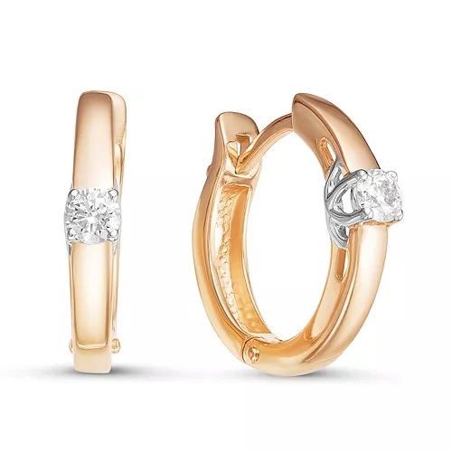 Серьги из золота БР120916