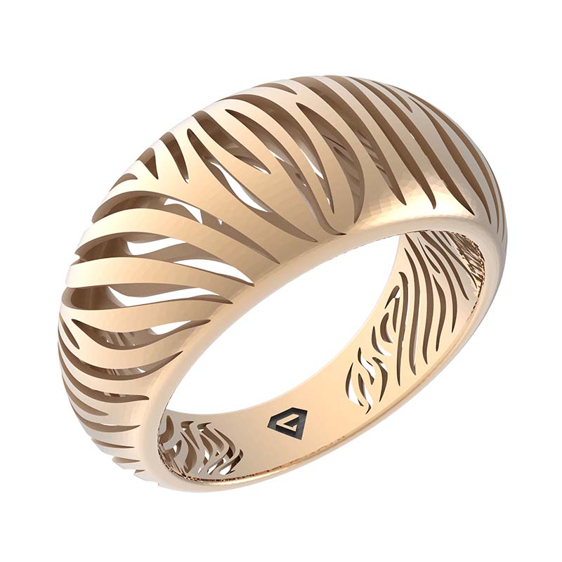 Кольцо из золота 0155652