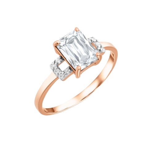 Кольцо из серебра 1-673