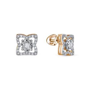 Серьги из золота БР152532л