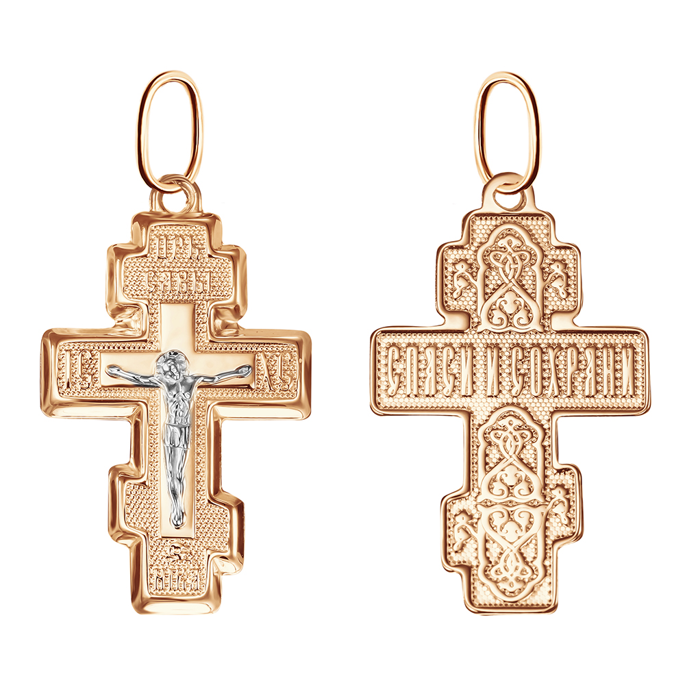 Крест из золота 102-ОБ-26.30-11