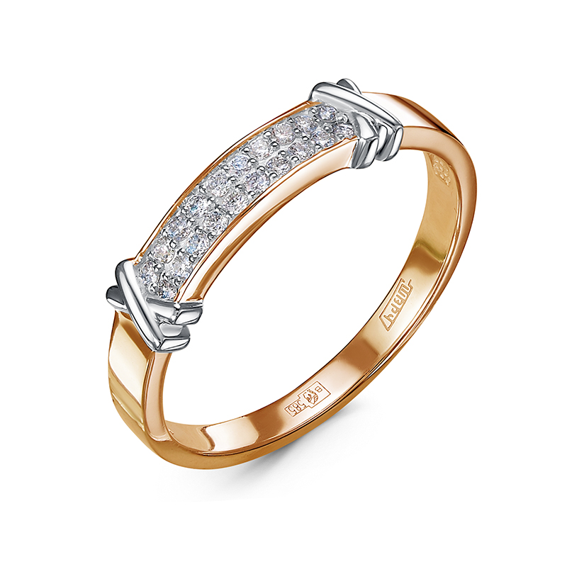 Кольцо из золота БР112510