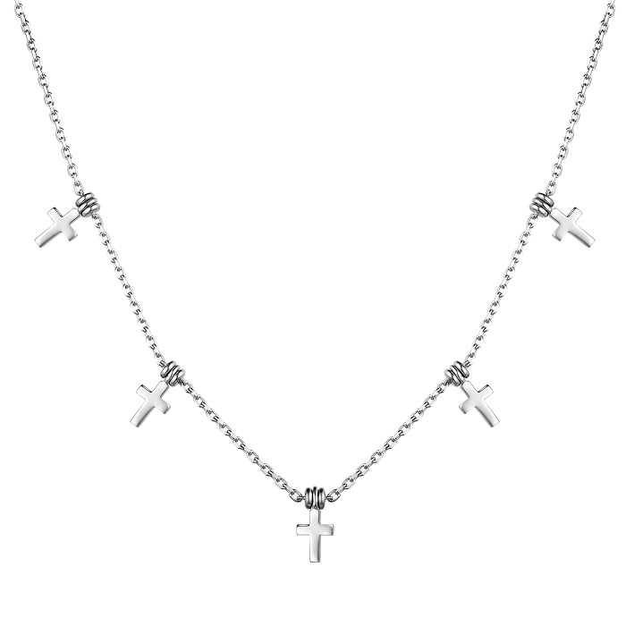 Колье из серебра 06-3694/0000-00