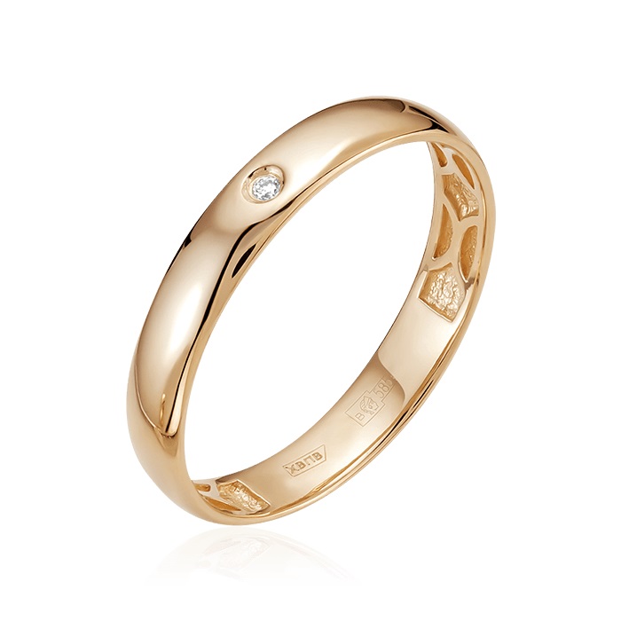 Кольцо из золота 24-02-1000-00502