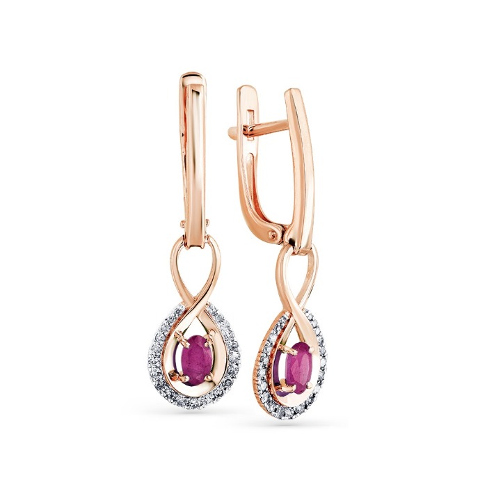 Серьги из золота 2-107836-00-03