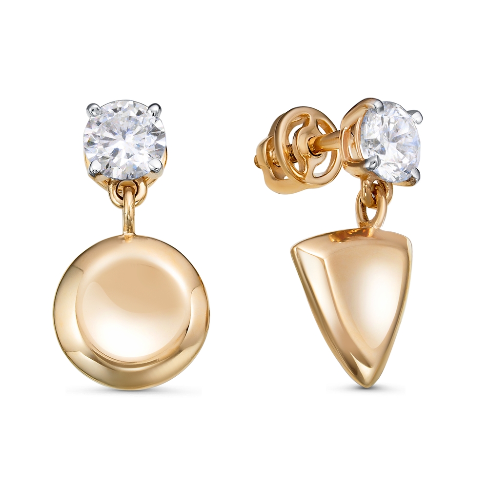 Пусеты из золота 91803884