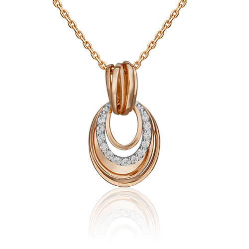 Подвеска из золота 03-3165-00-401-1110-23