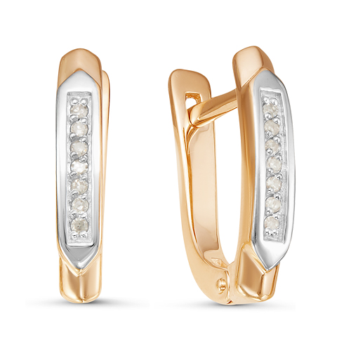 Серьги из золота БР121017