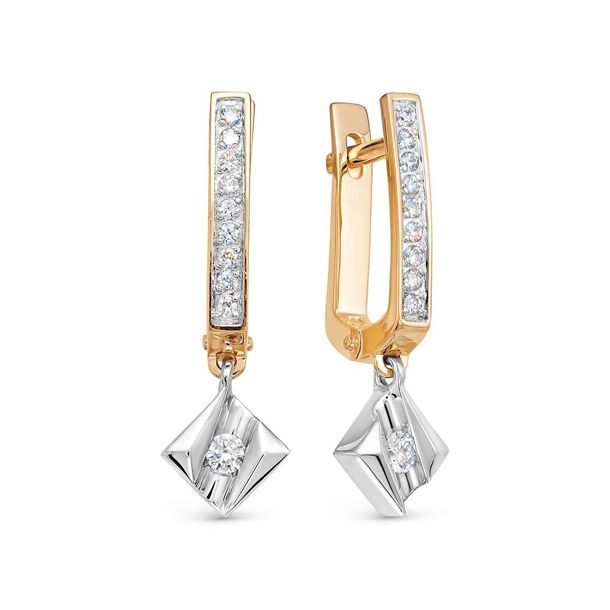 Серьги из золота 2-679-10