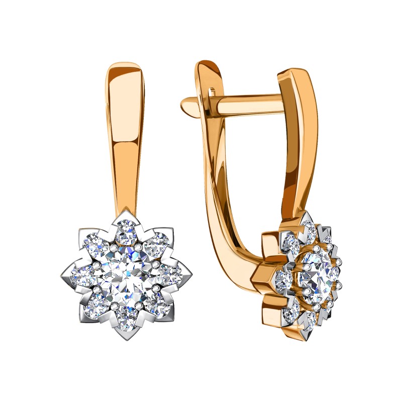 Серьги из золота 21-217991