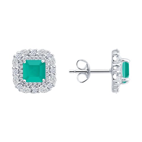 Серьги из серебра 94027167-91