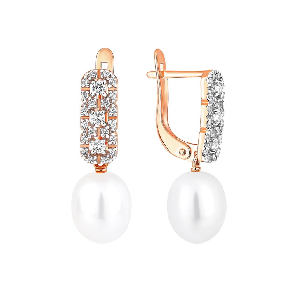 Серьги из золота 290-1-1313Р