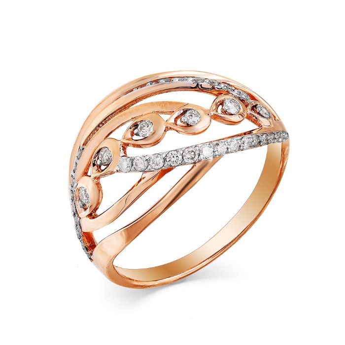 Кольцо из золота 1-107-471