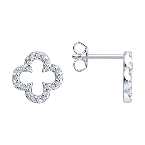 Серьги из серебра 94026360-91