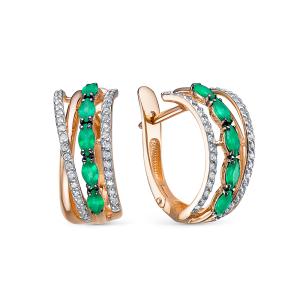 Серьги из золота БР322484