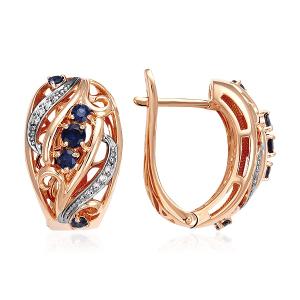 Серьги из золота 02-1394/2
