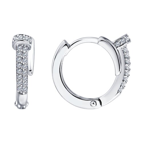 Серьги из серебра 94027620-91