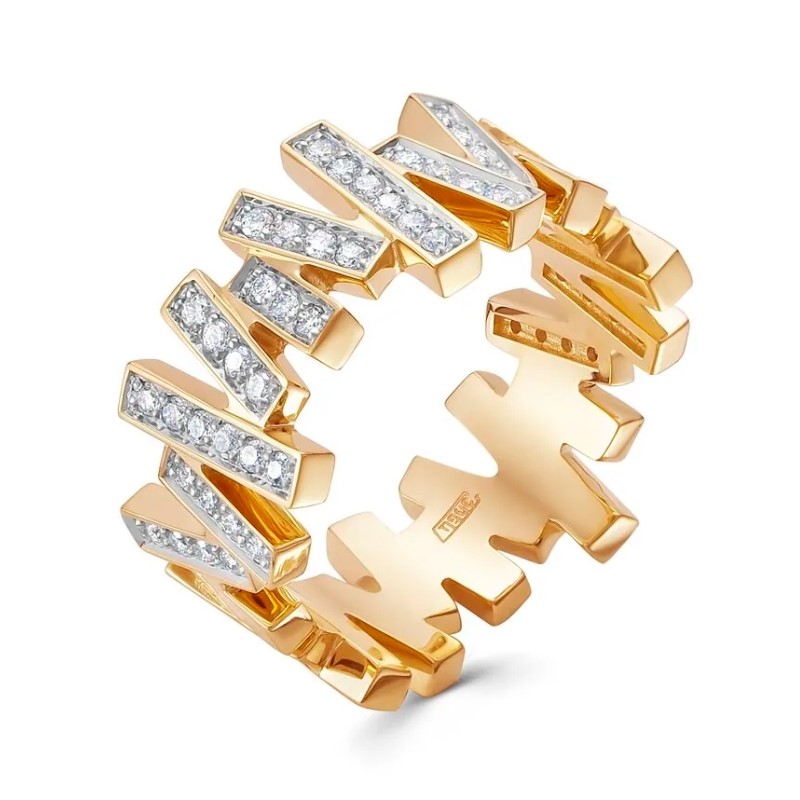 Кольцо из золота 1-785-10