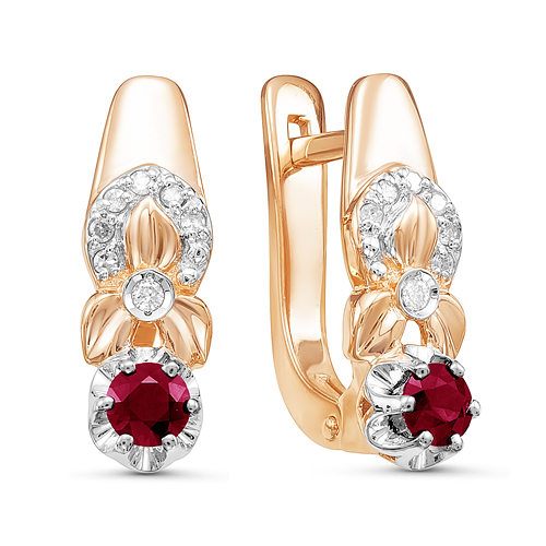 Серьги из золота БР420979