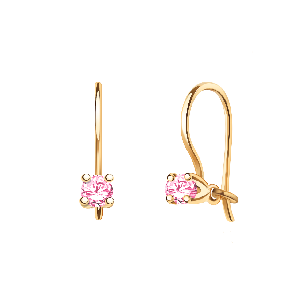 Серьги из золота 2826с5