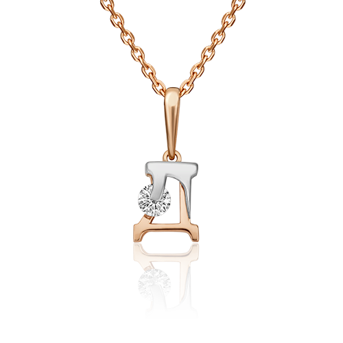 Подвеска из золота 03-3119-Д-401-1111