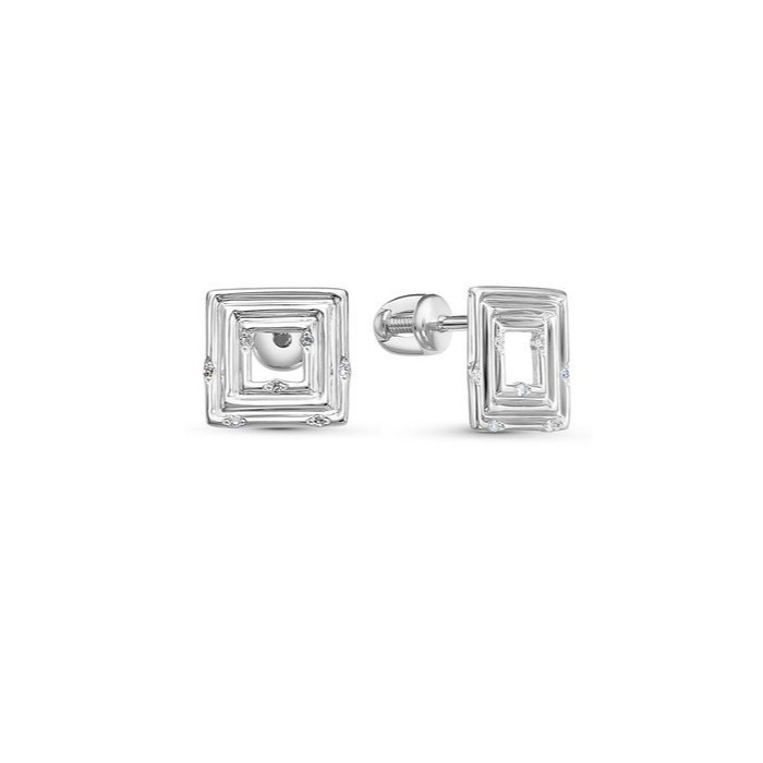 Серьги из золота БР151028б