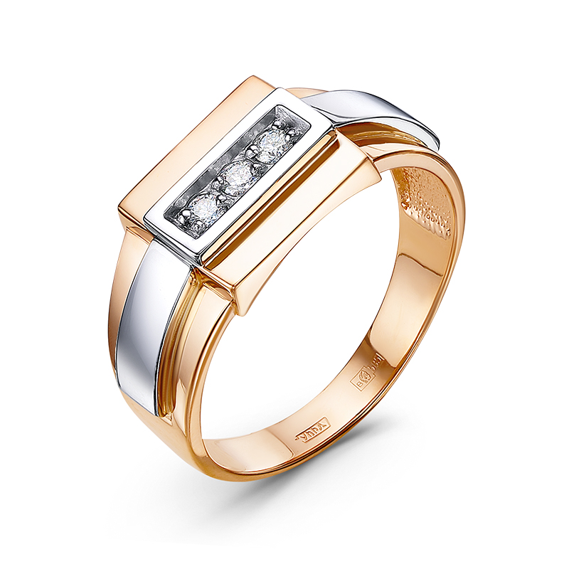 Кольцо из золота БР040184