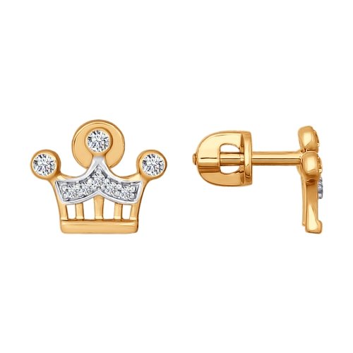 Серьги из золота 026661