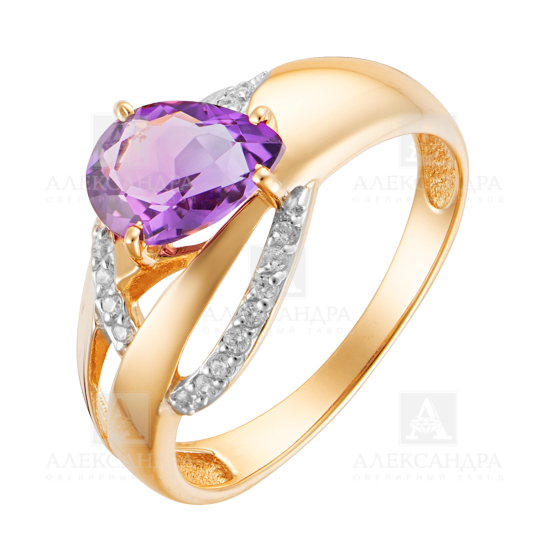 Кольцо из золота кл3738-12