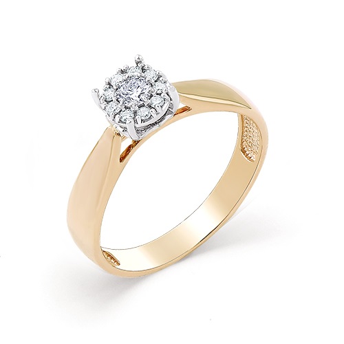 Кольцо из золота 1-107-017