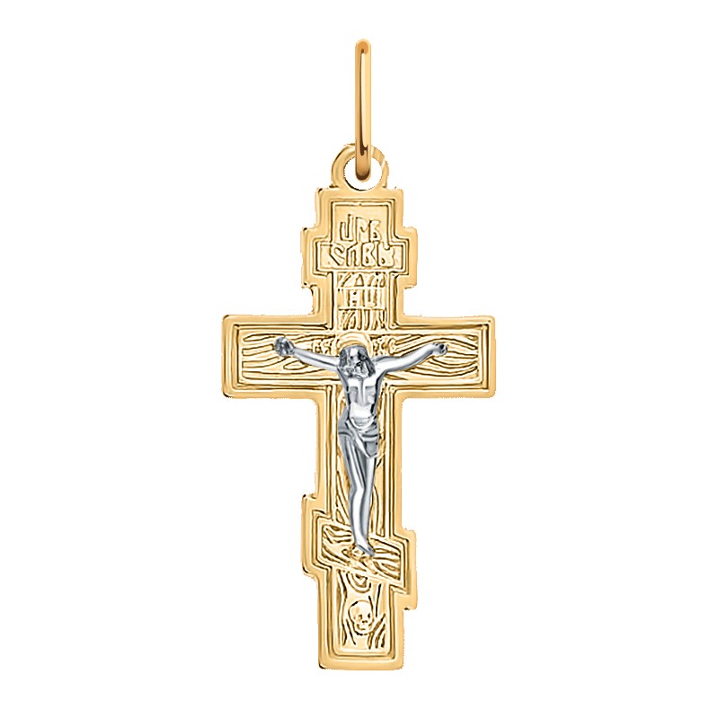 Крест из золота 3128