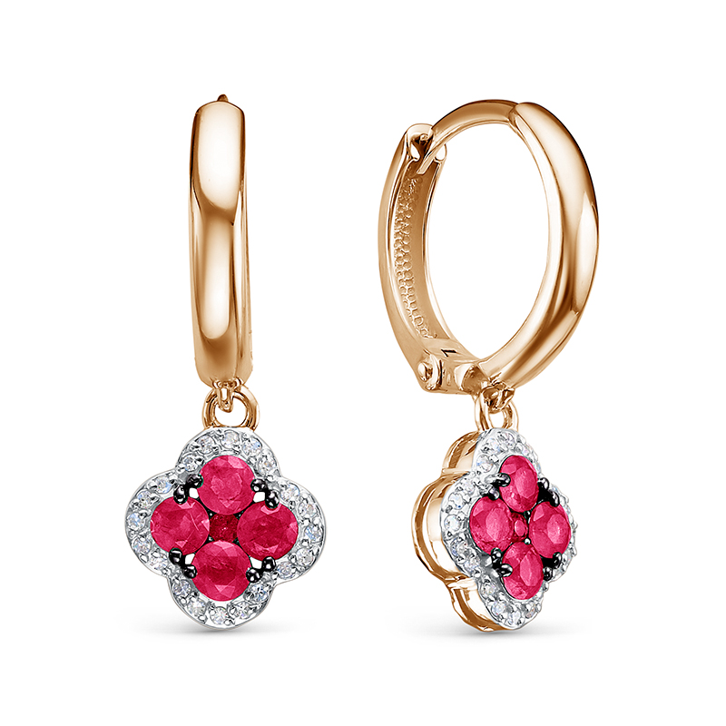 Серьги из золота БР422516