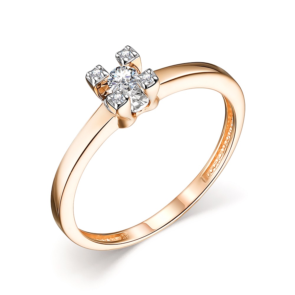 Кольцо из золота 14266-100