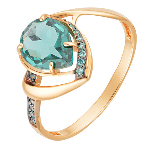 Кольцо из золота кл3071-73