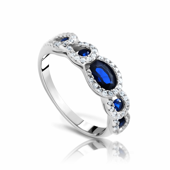 Кольцо из серебра 104118