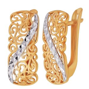 Серьги из золота 930178