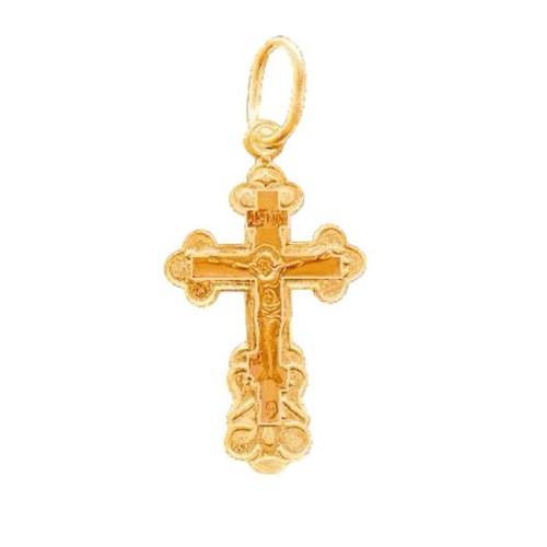 Крест из золота 6-034Л_b-001