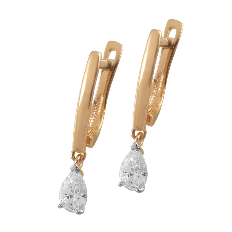 Серьги из золота 01-214404
