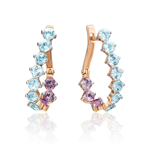 Серьги из золота 02-4578-00-225-1110-57