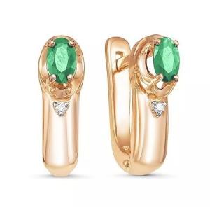 Серьги из золота БР320965