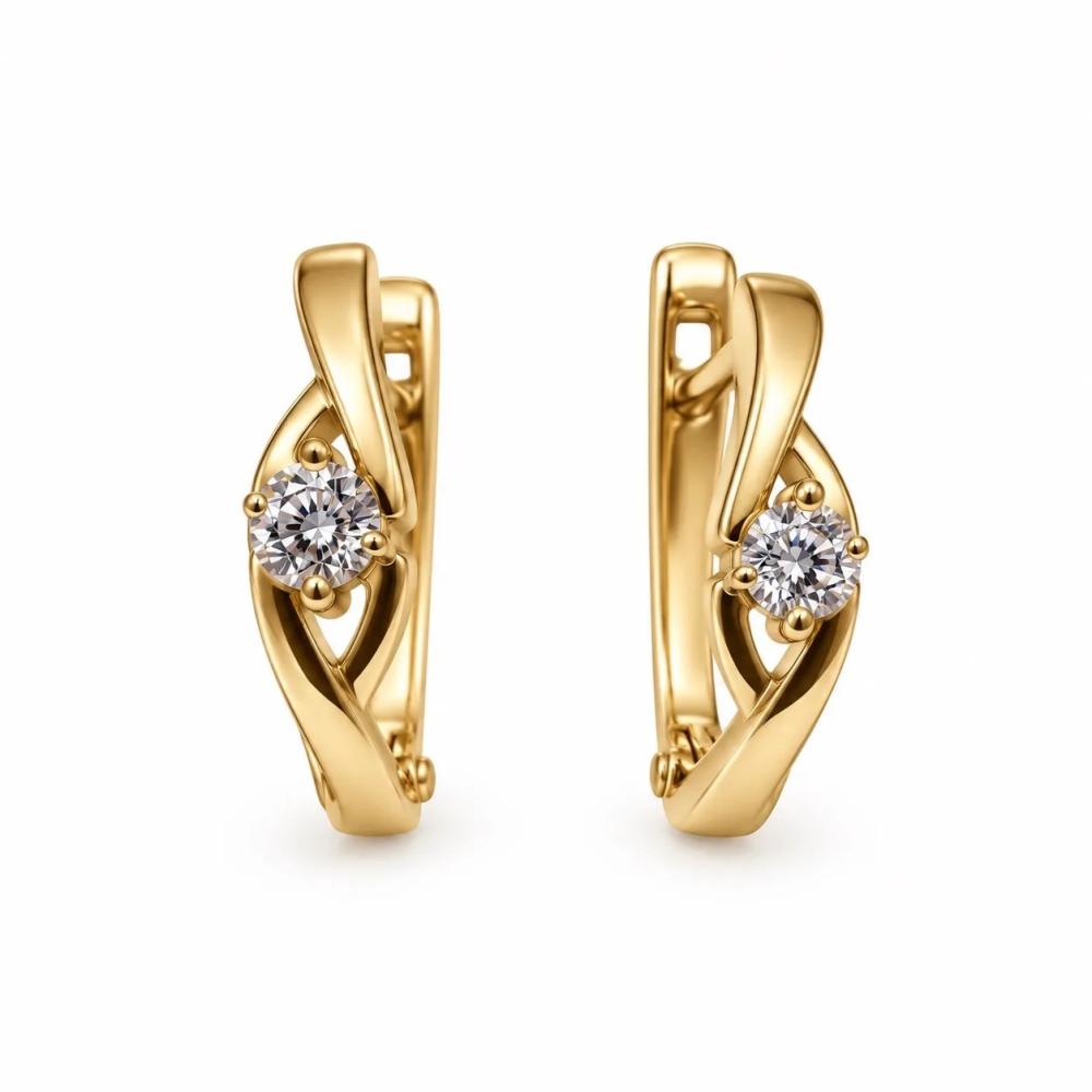 Серьги из золота 36-1-DD-Е-000691