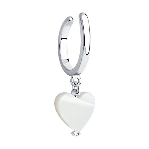 Серьга из серебра 83170002