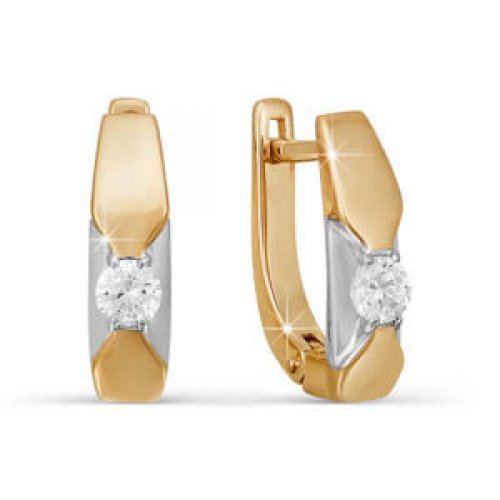 Серьги из золота БР120354