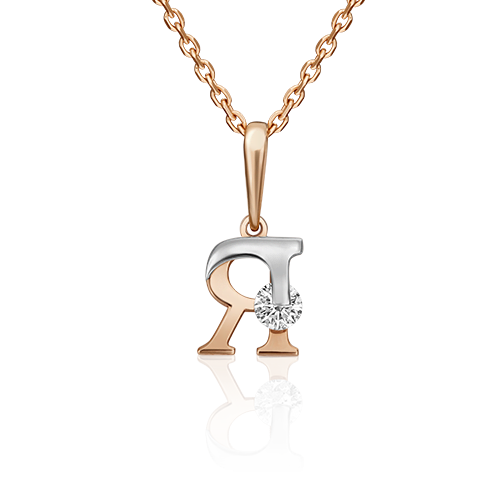 Подвеска из золота 03-3119-Я-501-1111-38