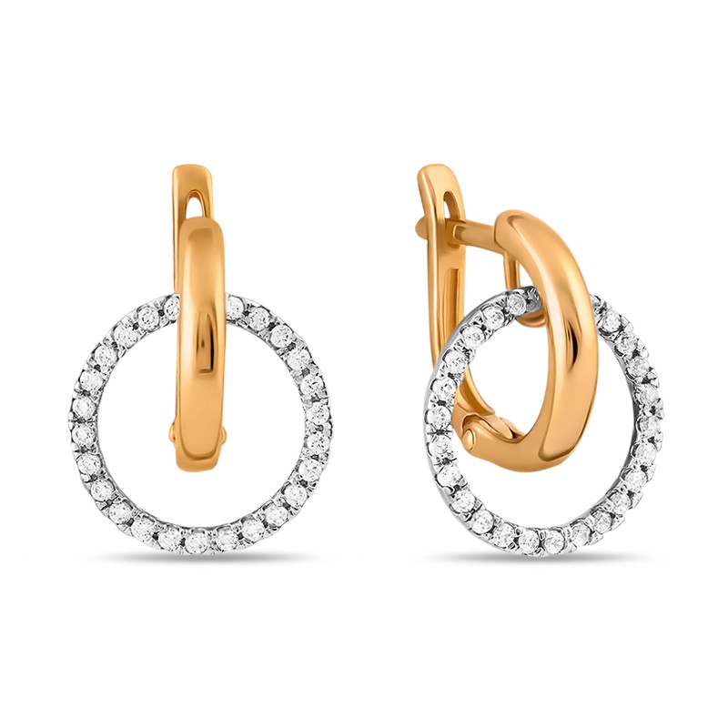 Серьги из золота 01-215131
