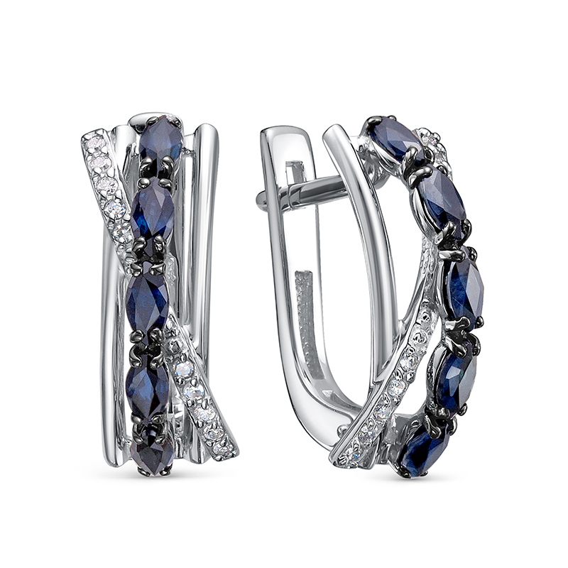 Серьги из золота БР222420б