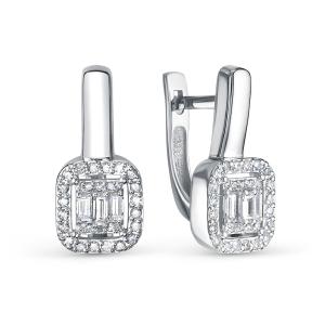 Серьги из золота БР122598б