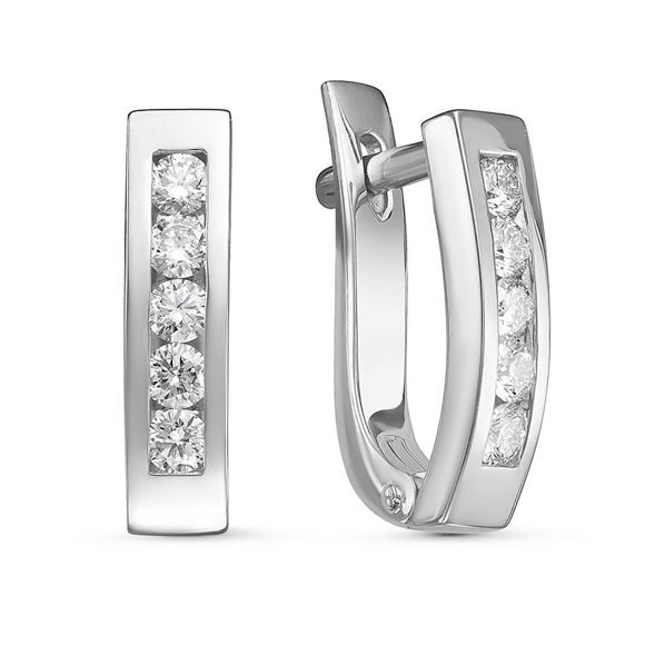 Серьги из золота 2-270-20