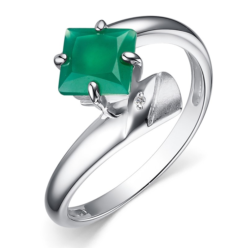 Кольцо из серебра 01-4034/БРАГ-00